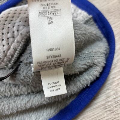 HD Patagonia Re Tool 1/4 Snap T Polartec Gray Fleece Pullover Women's