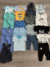 Baby Boy Clothing Lot, 6 Months, 18 Items, Carter  s, Small Wonders, H M