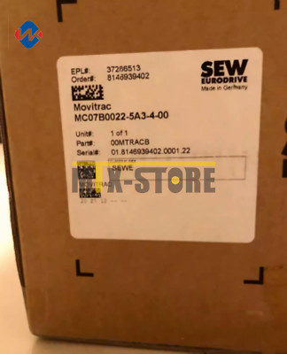 1PC New in box SEW EURODRIVE MOVITRAC MC07B0022-5A3-4-00 AC DRIVE INVERTER