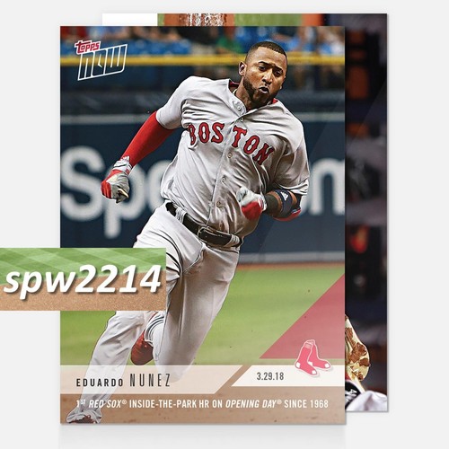 2018 Topps Now 4 Eduardo Núñez