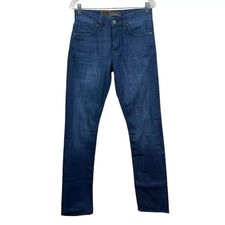 34 Heritage Jeans Courage Straight Leg Zip Fly Mid Rise Blue Men Size 28x34