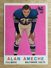 1959 Topps #30 Alan Ameche (VGEX)