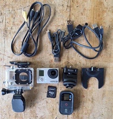 GoPro HERO3+ Plus w/ Underwater Case Four Batteries And Shown Accessories