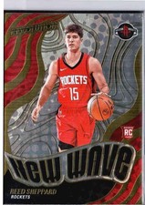 2024-25 Panini Revolution Basketball New Wave REED SHEPPARD #15 (RC)