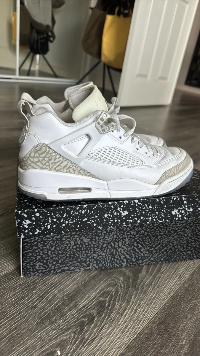 Las mejores ofertas en Jordan Spizike Low White Neutral Grey | eBay