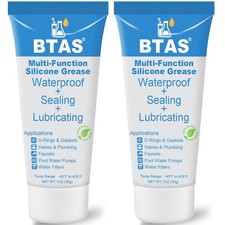 BTAS Food Grade Plumbers Silicone Grease O Ring 2 oz
