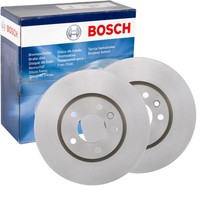 2X Bosch Bremsscheiben Ø296Mm Vorne Passend FÜR Opel Omega Senator