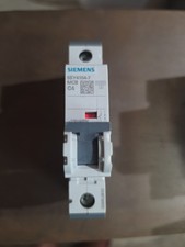 Siemens 5SY4104-7 Miniature Circuit Breaker 1-Pole MCB C4