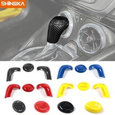 Console Gear Shifter Knob Handle Head Cover Trim Cap Kit For 2017 Chevy Camaro Console Gear Shifter Knob Handle Head Cover Trim Cap Kit For 2017 Chevy Camaro