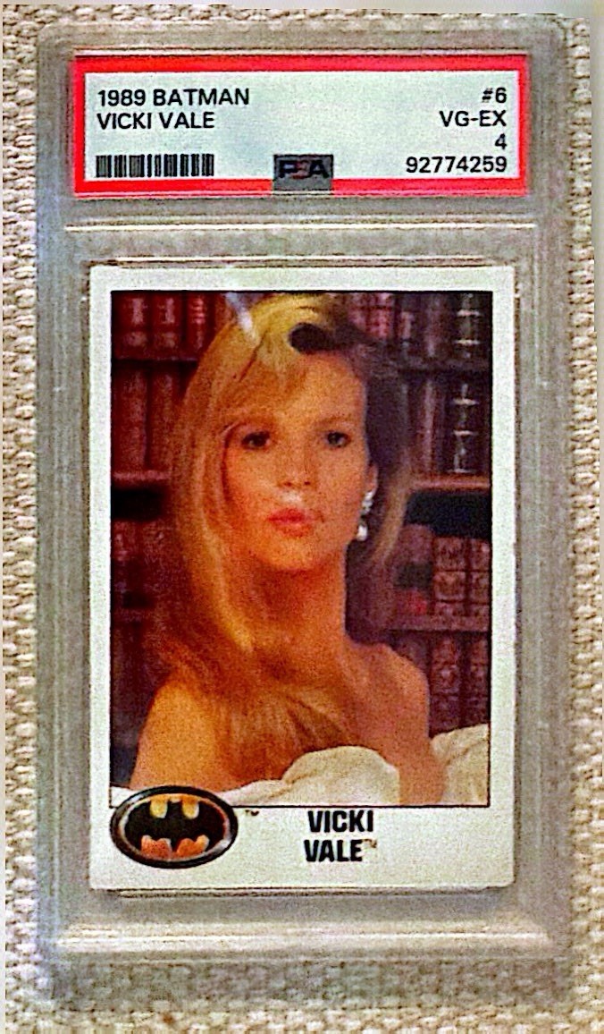 1989 Topps Batman #6 Vicki Vale PSA 4 VG-EX