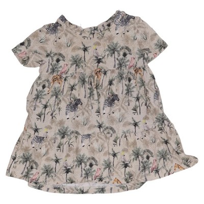 Name It, Kleid, Größe: 68, model: nbfjani ss dress, Beige/Mehrfarbig #LBJ