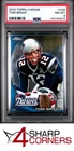 2010 TOPPS CHROME #C80 TOM BRADY PATRIOTS PSA 8