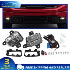 For 2022 2023 2024 Gmc Sierra 1500 Led Fog Lights Set With Switch Wires Bezel For 2022 2023 2024 Gmc Sierra 1500 Led Fog Lights Set With Switch Wires Bezel