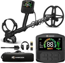 Professional Metal Detector for Adults, Backlit Color LCD, High Sensitivity