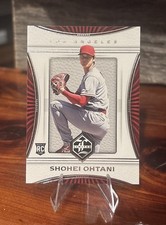 Shohei Ohtani Rookie Card~2018 Panini Chronicles Limited ~#18 (RC). rookie card picture