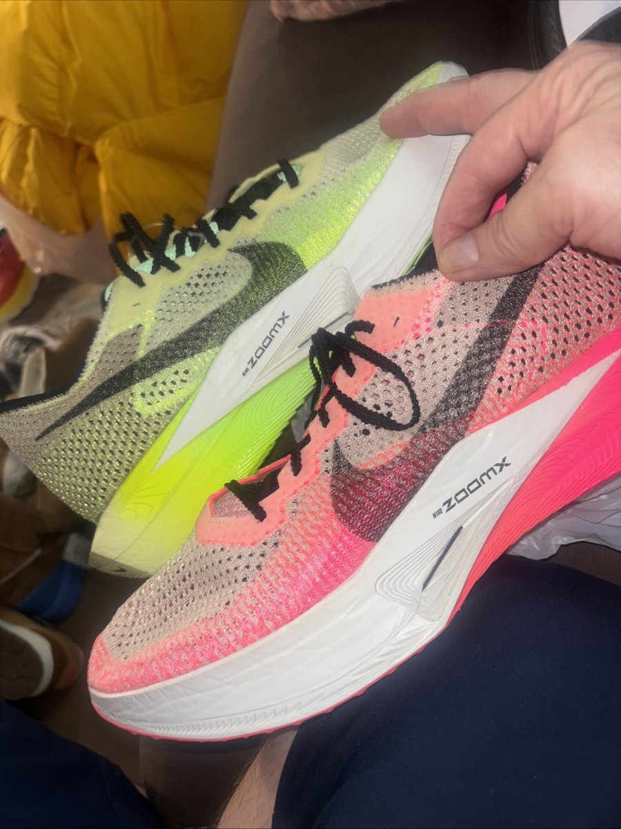 Nike ZoomX VaporFly Next% 3 FK Ekiden Zoom Pack Shoes Mens Sz 15