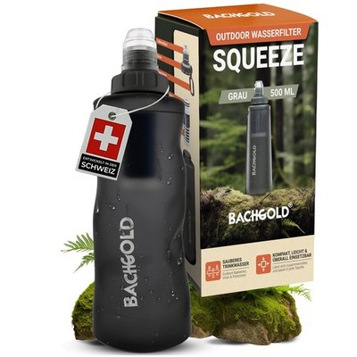 Bachgold  Squeeze Wasserfilter Outdoor   ultraleichter Wasserfilter