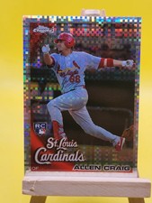 2010 Topps Chrome - Allen Craig #199 X-Fractor (RC) St Louis Cardinals 