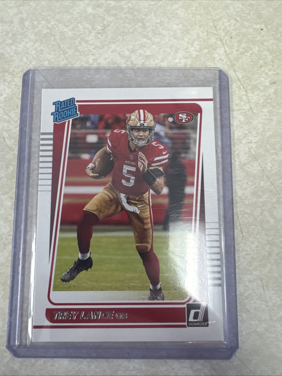 2021 Panini Donruss - Rated Rookie Trey Lance #254 (RC)