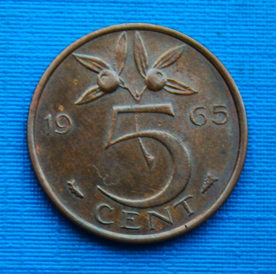 5 Cents Juliana, Pays-Bas - 1965 (SUP) - Photo 2/2