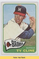 1965 Topps Ty Cline #63 READ 9as