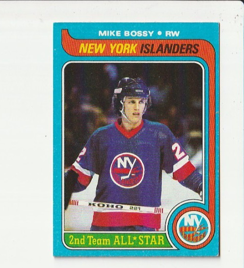 1979-80 Topps Hockey Mike Bossy #230 New York Islanders