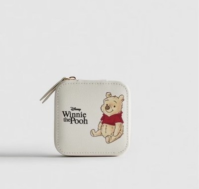 Disney Winnie The Pooh X Primark Zip Around Travel Jewelry Box