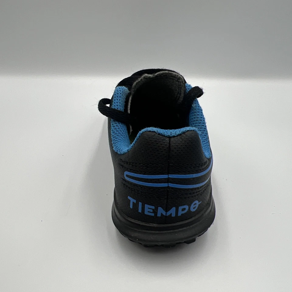 Nike Tiempo Legend 8 Club TF Bajo Negro Luz Foto Azul AT5883-090 Talla 10C C Césped Foto 3 de 4