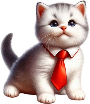 Farbe Baby Kätzchen Katze Wandbild Schlafzimmer Fenster Auto Vinyl Aufkleber Abziehbild 6 Größen