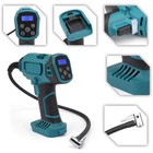 Multifunctional Cordless Tire Inflator Lightweight Portable Pump For Car Use