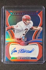 2025 Panini Certified - Jan Stenerud #CAN-JST Mirror Red /99 (AU)