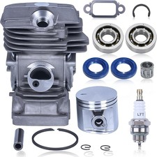 MS291 MS271 Cylinder Piston Kit for Stihl MS 291 Chainsaw, 47mm Big Bore Top End