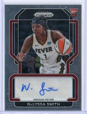 2022 Panini Prizm WNBA Signatures NaLyssa Smith RC Auto SG-NLS Indiana Fever
