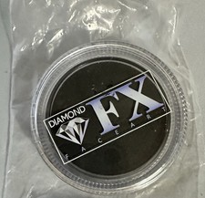 Diamond FX Face Art Black Professional Face Paint Halloween Costume