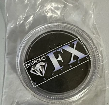 Diamond FX Face Art Black Professional Face Paint Halloween Costume