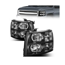 Headlight For 07-13 Chevy Silverado 1500 07-14 Chevy Silverado 2500 3500 ...