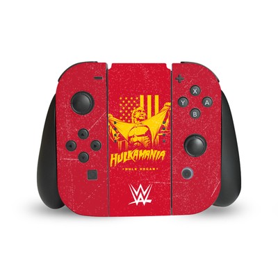 WWE HULK HOGAN MATTE VINYL SKIN DECAL FOR NINTENDO SWITCH JOY-CON CONTROLLER