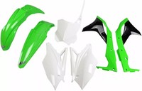 Kunststoff Verkleidung Kit Komplett Ersatz UFO Kawasaki Kx 250 Kakit224F@999