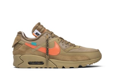 Nike Off-White x Air Max 90 'Desert Ore' AA7293-200 Shoes