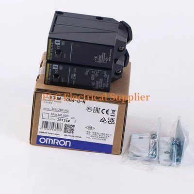 E3JM-10L-G-N+ E3JM-10DM4-G-N 1PCS NEW Omron E3JM-10M4-G-N Photoelectric Switch