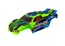 Traxxas 1/10 Rustler 2WD XL5 HD Pre-Assembled Clipless Body, Green 3734-GRN