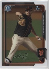 2015 Bowman Draft Chrome Andrew Suarez #170 6u5