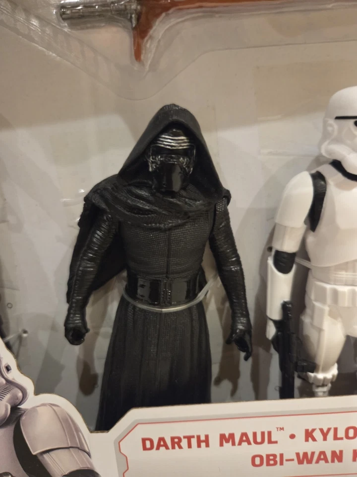 Star Wars Galactic Good Vs Evil 5 Pack 6" Figure Darth Maul Kylo Ren Obi-Wan Rey - Image 3 of 4