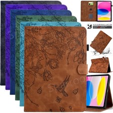 For iPad A16 11th/10th/9th/8th/7th Gen Air Pro 11 Leather Smart Flip Case Cover