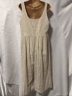 Banana Republic Womens Linen Blend Wide-Leg Sleeveless Jumpsuit 10 Beige — photo 4
