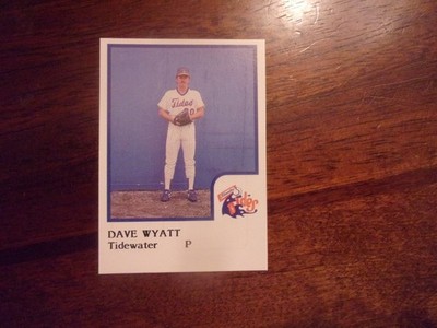 1986 TIDEWATER TIDES ERROR & CORRECTED ProCards Minor League Single Cards U PICK