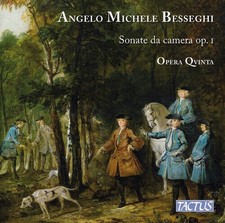 Angelo Michele Besseghi Sonate da camera Op. 1 CD New & Sealed