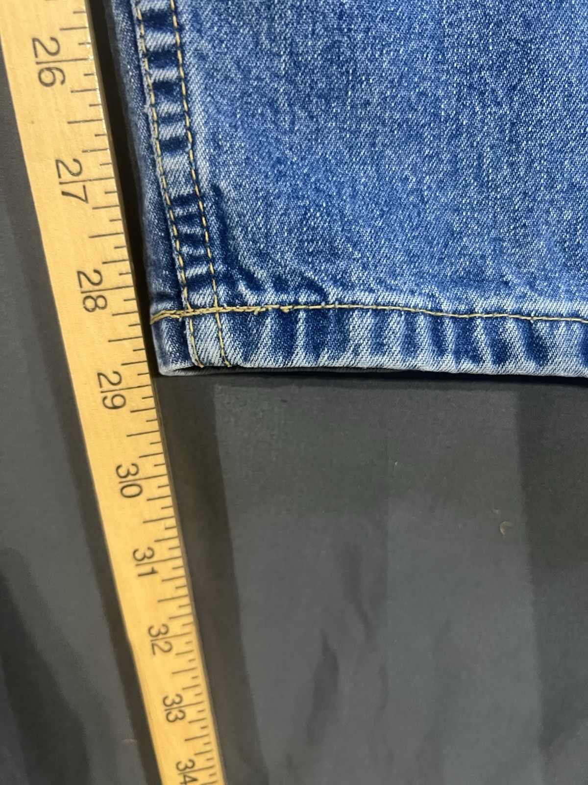 Vintage Y2K Tommy Hilfiger Demin Jeans 38x32 Tommy Jeans Straight Leg Baggy 