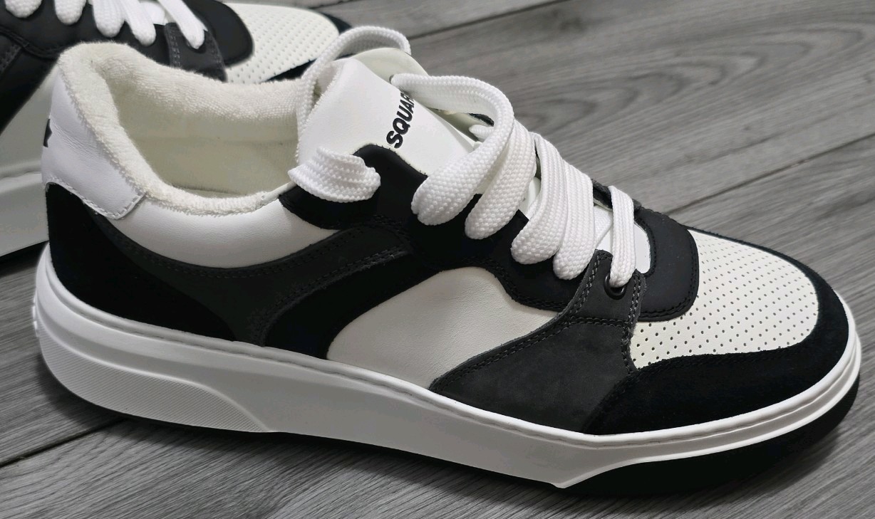 DSQUARED2 Bumper Leather/Suede Trainers Brand New Genuine RRP£399 image 5