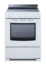 Summit REX2421RT White 24"W 2.9 Cu. Ft. Free Standing Electric Range - 37"H
